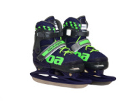 Коньки для фитнеса BlackAqua размер S (31-34), цвет: темно-синий-зеленый купить в Интернет-магазине Мир детства Кострома