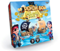 Настольная стратегическая игра «Морской бой» серии «Pirate Gold», в/к 25*4*25 см купить в Интернет-магазине Мир детства Кострома