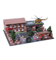 Конструктор Архитектурное моделирование Военная база, 1460 элементов купить в Интернет-магазине Мир детства Кострома