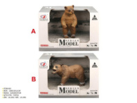 Животное "Медведь", 2 вида в ассорт., в/к 16*11*9,5 см купить в Интернет-магазине Мир детства Кострома