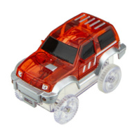 Купить машинка 1toy для гибкого трека, красный кроссовер, свет в интернет-магазине Мир детства. Доставка по всей России. Звоните и заказывайте: 8 (4942) 54-44-01 Машинка 1Toy для гибкого трека, Красный кроссовер, свет купить в Интернет-магазине Мир детства Кострома
