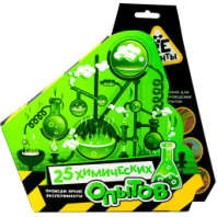 Научно-познавательный набор "25 химических опытов", модели "RE-агенты" купить в Интернет-магазине Мир детства Кострома