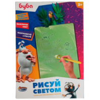 Доска для рисования БУБА "рисуем светом". формат а4 ИГРАЕМ ВМЕСТЕ в кор. купить в Интернет-магазине Мир детства Кострома