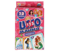 УНО Принцессы. Уномания. Коробка с европодвесом.  купить в Интернет-магазине Мир детства Кострома