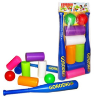 Игра "Городки: Бита, Цилиндры, Шарики" купить в Интернет-магазине Мир детства Кострома