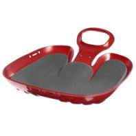 Санки-ледянки «Вираж» с мягкой сидушкой (39×37×14см) купить в Интернет-магазине Мир детства Кострома