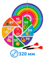 Дартс круглый d320мм (20 шт) купить в Интернет-магазине Мир детства Кострома