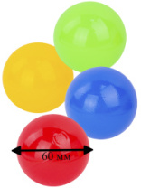 Шарики Цветные, d 85мм 50шт. купить в Интернет-магазине Мир детства Кострома