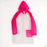 Дождевик детский "Гуляем под дождем", розовый, L   купить в Интернет-магазине Мир детства Кострома