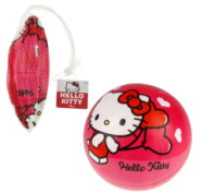 Hello Kitty мяч ПВХ, полноцветн, 23 см, 85 г, сетка и бирка купить в Интернет-магазине Мир детства Кострома