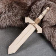 Купить сувенир деревянный "меч воина", 35 см, массив бука в интернет-магазине Мир детства. Доставка по всей России. Звоните и заказывайте: 8 (4942) 54-44-01 Сувенир деревянный "Меч воина", 35 см, массив бука купить в Интернет-магазине Мир детства Кострома