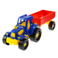 Трактор "Иван" с бортовым прицепом Классический  купить в Интернет-магазине Мир детства Кострома