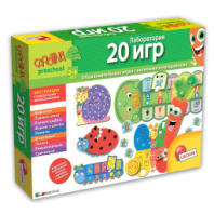 Lisciani. Обучающая игра "Лаборатория 20 игр" с интерактивной Морковкой купить в Интернет-магазине Мир детства Кострома