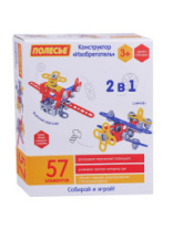 Полесье  Конструктор Изобретатель 57эл. купить в Интернет-магазине Мир детства Кострома