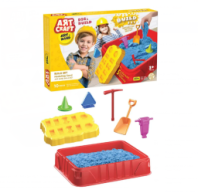 Набор кинетический песок "Стройка" ART SAND 750г, в/к 26,5*7*43 см купить в Интернет-магазине Мир детства Кострома