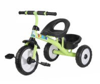 Детский трехколесный велосипед "Чижик" на пластиковых колесах. Корзинка сзади. Цвета микс в коробке. купить в Интернет-магазине Мир детства Кострома