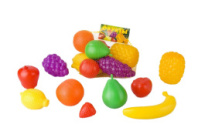Игрушка пластмассовая "НАБОР ФРУКТОВ" в сетке купить в Интернет-магазине Мир детства Кострома