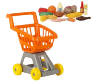 Купить тележка для супермаркета с продуктами в интернет-магазине Мир детства. Доставка по всей России. Звоните и заказывайте: 8 (4942) 54-44-01 Тележка для супермаркета с продуктами купить в Интернет-магазине Мир детства Кострома