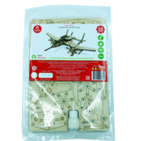 Конструктор подвижный из дерева Lemmo самолет "Сапсан" купить в Интернет-магазине Мир детства Кострома