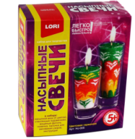 Насыпные свечи, Цветовая гармония LORI  купить в Интернет-магазине Мир детства Кострома