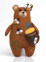 Купить набор для изготовления текстильных матерьялов, игрушки медовый мишка в интернет-магазине Мир детства. Доставка по всей России. Звоните и заказывайте: 8 (4942) 54-44-01 Набор для изготовления текстильных матерьялов, игрушки Медовый Мишка купить в Интернет-магазине Мир детства Кострома