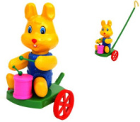 Каталка "Кролик" купить в Интернет-магазине Мир детства Кострома