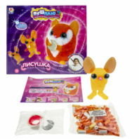 Т20336 ПУШ-ПЛЮШ Набор для творчества "Лисушка" в кор. 25х21х9,5 см купить в Интернет-магазине Мир детства Кострома