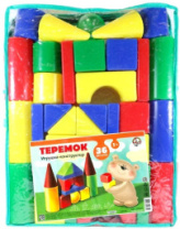 Десятое кор..  Выдувка  Теремок 36эл. (пвх сумка) купить в Интернет-магазине Мир детства Кострома