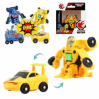 Трансформер Робот-машина Краш, металл.корпус, желт. купить в Интернет-магазине Мир детства Кострома