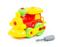 Купить конструктор-транспорт "паровозик", 25 элементов в пакете в интернет-магазине Мир детства. Доставка по всей России. Звоните и заказывайте: 8 (4942) 54-44-01 Конструктор-транспорт "Паровозик", 25 элементов в пакете купить в Интернет-магазине Мир детства Кострома