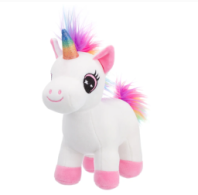 Игрушка мягконабивная ТМ "Relana" Единорог белый, 20 см, в/п 20*14*9,5 см купить в Интернет-магазине Мир детства Кострома