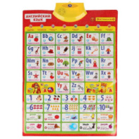 Говорящий плакат "Азбука. Английский язык" купить в Интернет-магазине Мир детства Кострома