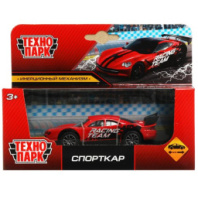 Машина металл СПОРТКАР, 10 см, инерция, кор. Технопарк купить в Интернет-магазине Мир детства Кострома