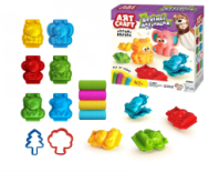 Набор для лепки "Любимые животные" AЯT CRAFT тесто 4х50г, в/к 22*6*22 см купить в Интернет-магазине Мир детства Кострома