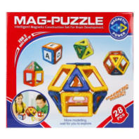 Магнитный конструктор 3D, 28 шт, пластиковые вставки с цифрами купить в Интернет-магазине Мир детства Кострома
