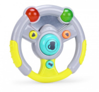 PITUSO Развивающая игрушка МУЗЫКАЛЬНЫЙ РУЛЬ (серый) (свет,звук) 17*17*5 см купить в Интернет-магазине Мир детства Кострома