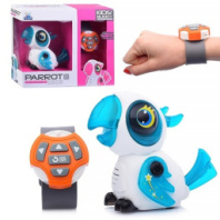 Купить попугай на пульте р/у, 2 цвета в ассортименте, звуковые эффекты, в комплекте пульт-браслет, размер игрушки: 7*11,5*10,5, в/к 22*7,5*17 см в интернет-магазине Мир детства. Доставка по всей России. Звоните и заказывайте: 8 (4942) 54-44-01 Попугай на пульте р/у, 2 цвета в ассортименте, звуковые эффекты, в комплекте пульт-браслет, размер игрушки: 7*11,5*10,5, в/к 22*7,5*17 см купить в Интернет-магазине Мир детства Кострома