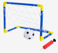 Купить 1toy футбольные ворота 107х78х71см, мяч, насос, коробка в интернет-магазине Мир детства. Доставка по всей России. Звоните и заказывайте: 8 (4942) 54-44-01 1toy футбольные ворота 107х78х71см, мяч, насос, коробка купить в Интернет-магазине Мир детства Кострома