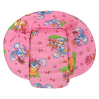 ПМДК Матрасик в санки Люкс поролоновый Розовый (зайка/котик) купить в Интернет-магазине Мир детства Кострома