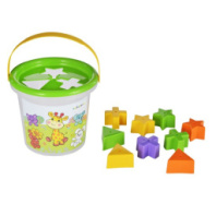 Сортер "Волшебное ведерко", 9 деталей купить в Интернет-магазине Мир детства Кострома