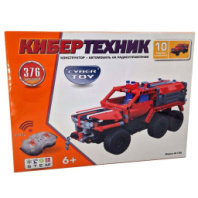 КИБЕРТЕХНИК Конструктор на р/у ПОЖАРНАЯ МАШИНА купить в Интернет-магазине Мир детства Кострома