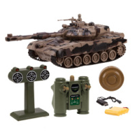 Танк р/у 1:24 Т-90 (Россия), аккум. Тренировочная мишень с индикаторами жизни, мина со свет., звук. купить в Интернет-магазине Мир детства Кострома
