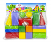 Строительный набор, 17 деталей купить в Интернет-магазине Мир детства Кострома