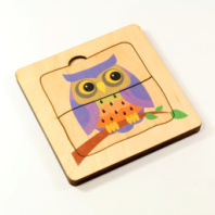 Игра-Пазл "Совушки" Десятое королевство купить в Интернет-магазине Мир детства Кострома
