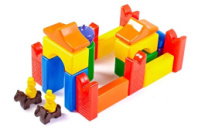 Строительный набор "Скит-2" (26 эл.)  Строим вместе купить в Интернет-магазине Мир детства Кострома