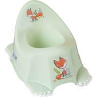 ГОРШОК "Лесная сказка" антискользящий, цвет: светло-зеленый купить в Интернет-магазине Мир детства Кострома