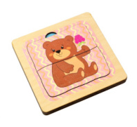 Игра-Пазл "Зверята" Десятое королевство купить в Интернет-магазине Мир детства Кострома