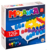 Мозаика, 120 элементов купить в Интернет-магазине Мир детства Кострома