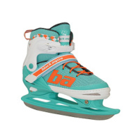 Коньки для фитнеса BlackAqua AS-408 (р.35-38, мятный-оранжевый) купить в Интернет-магазине Мир детства Кострома