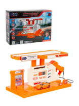 Набор "Автозаправка "BeBoy", пистолет вибрирует при заправке, свет, звук, подвиж. элементы, цифр. дисплей, машинки в компл., в/к купить в Интернет-магазине Мир детства Кострома